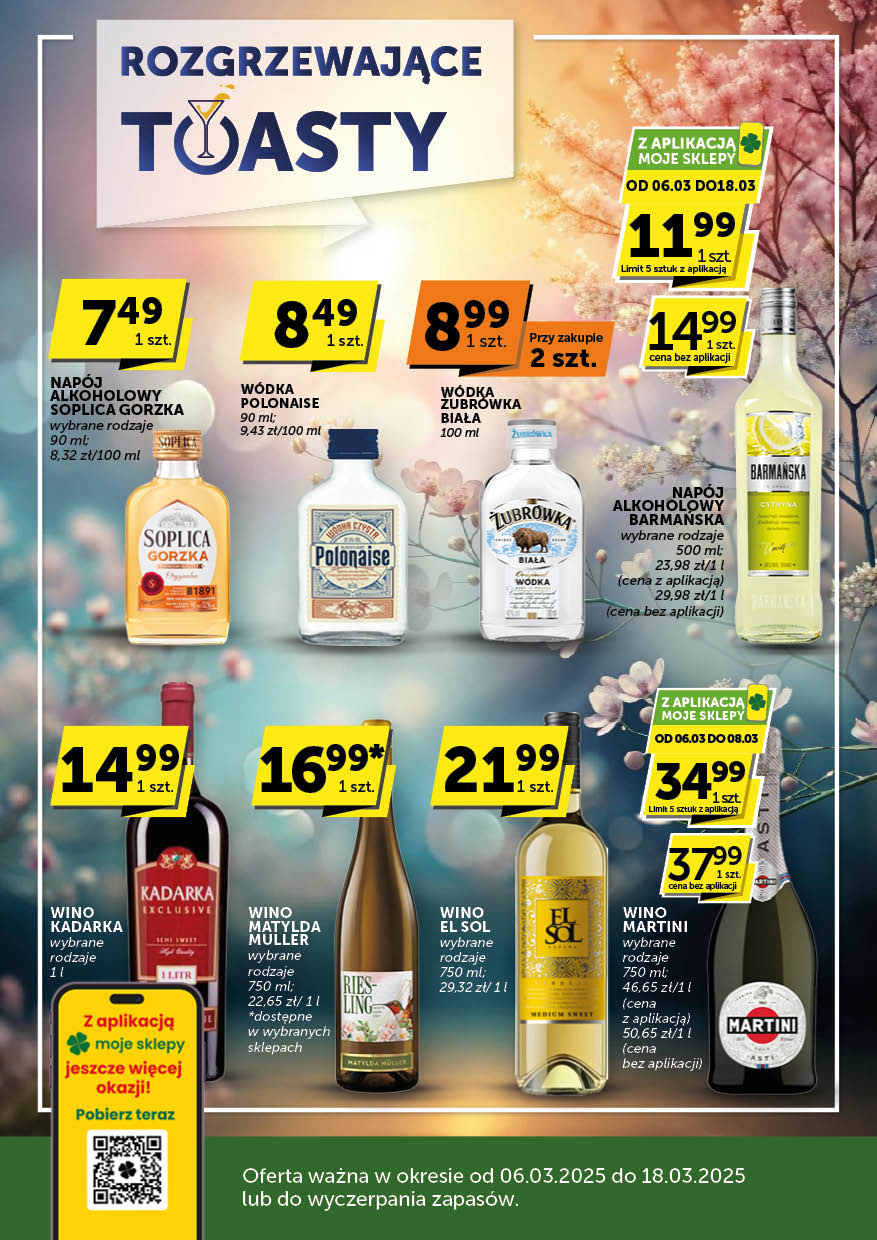 Oferta alkoholowa