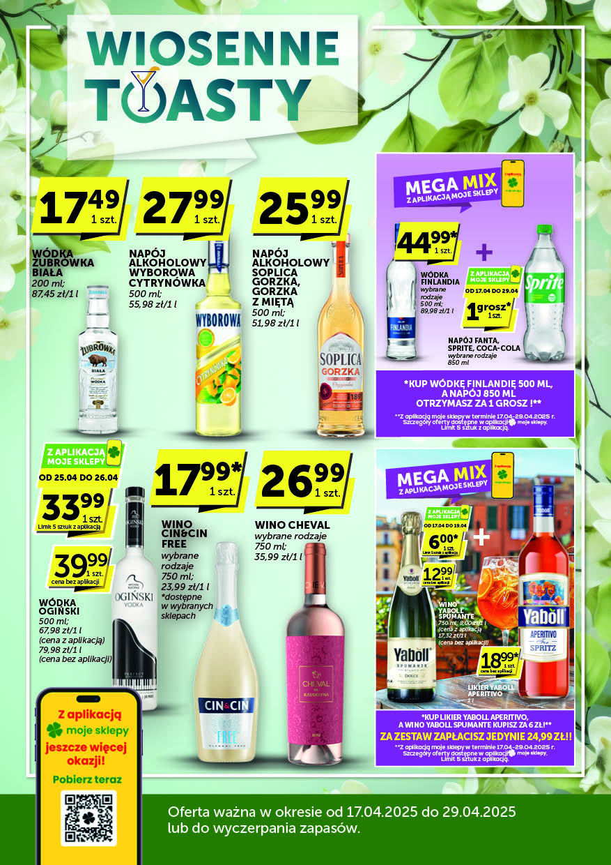 Oferta alkoholowa